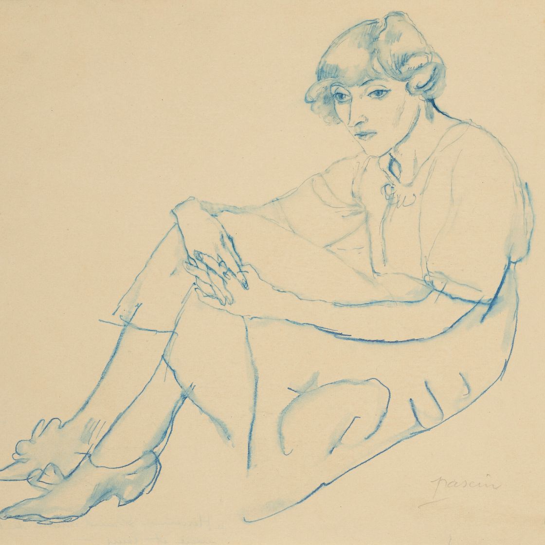 Jules Pascin — Эрмина Давид этендю, изображение 1