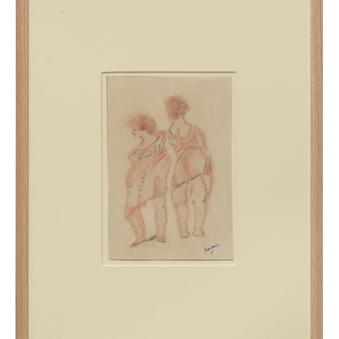 Jules Pascin — (i) Прогулка по набережной (ii) У окна (iii) Дебют женщин, изображение 12