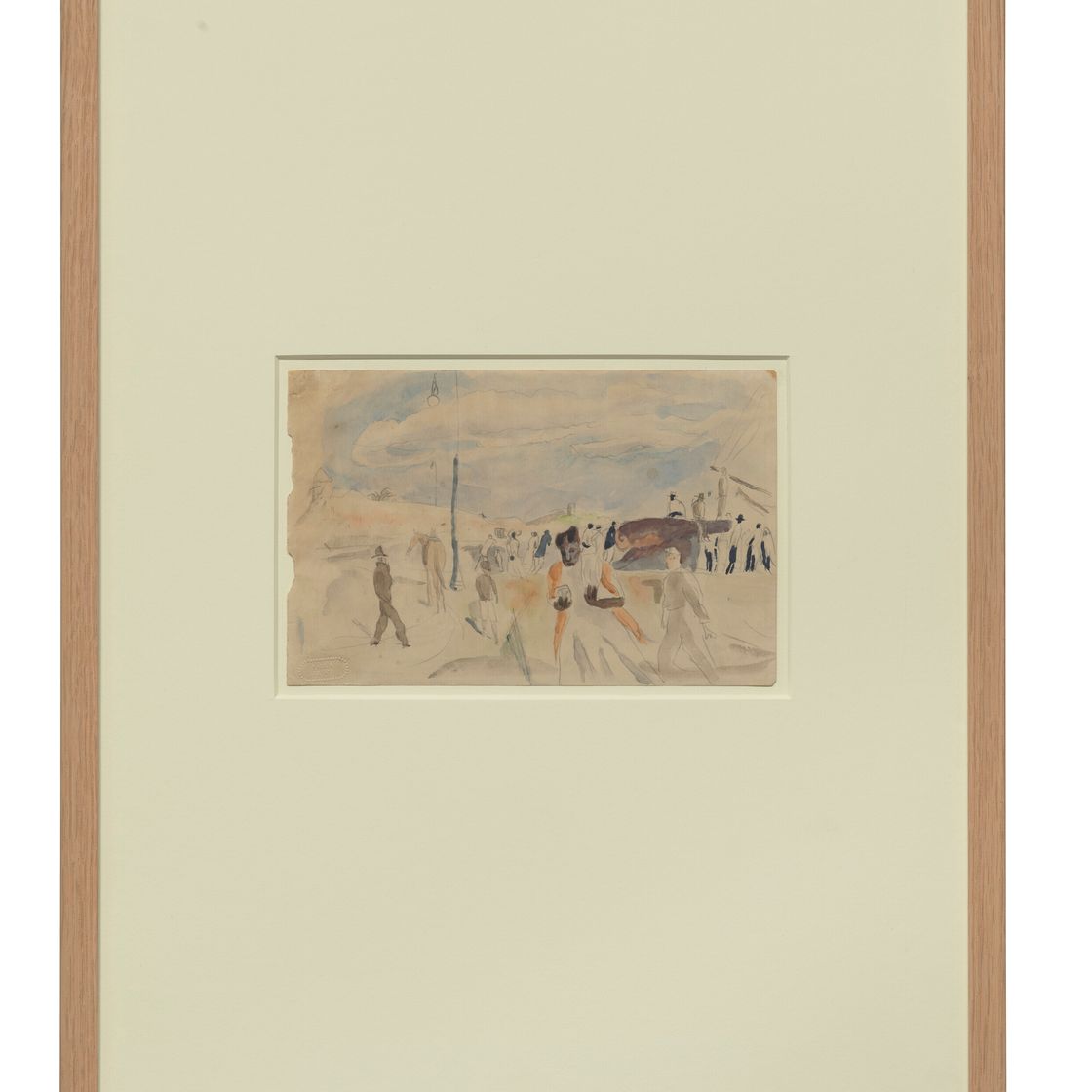 Jules Pascin — (i) Прогулка по набережной (ii) У окна (iii) Дебют женщин, изображение 10