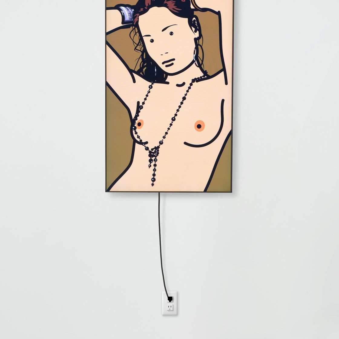 Julian Opie — Шахноза с бисером, изображение 2