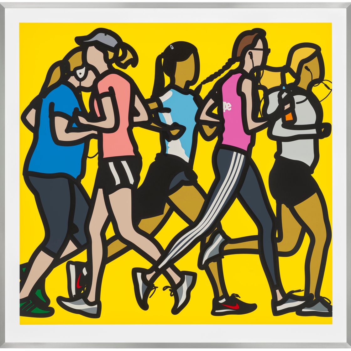 Julian Opie — Бегущий, изображение 2