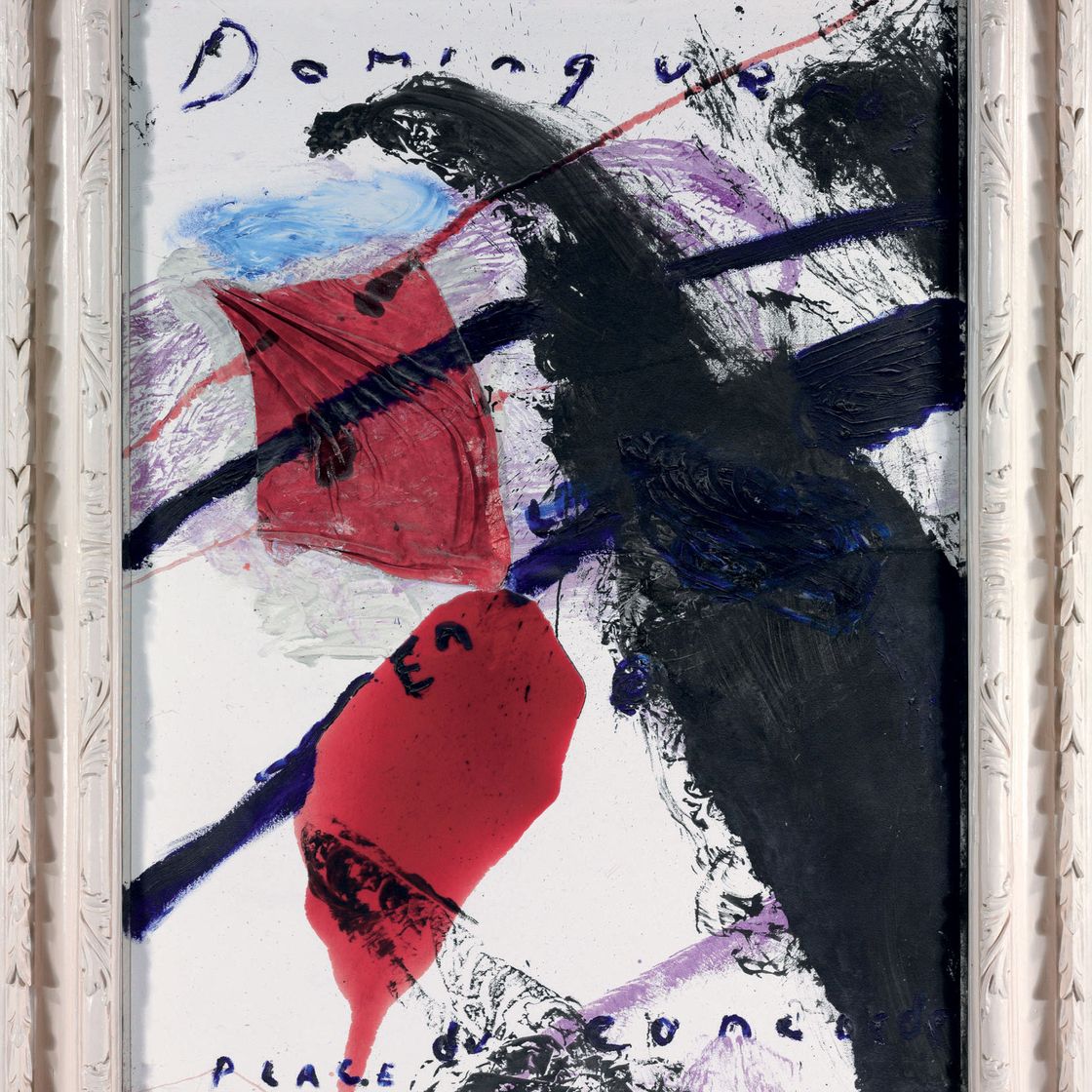 Julian Schnabel — Домингерос на площади Согласия