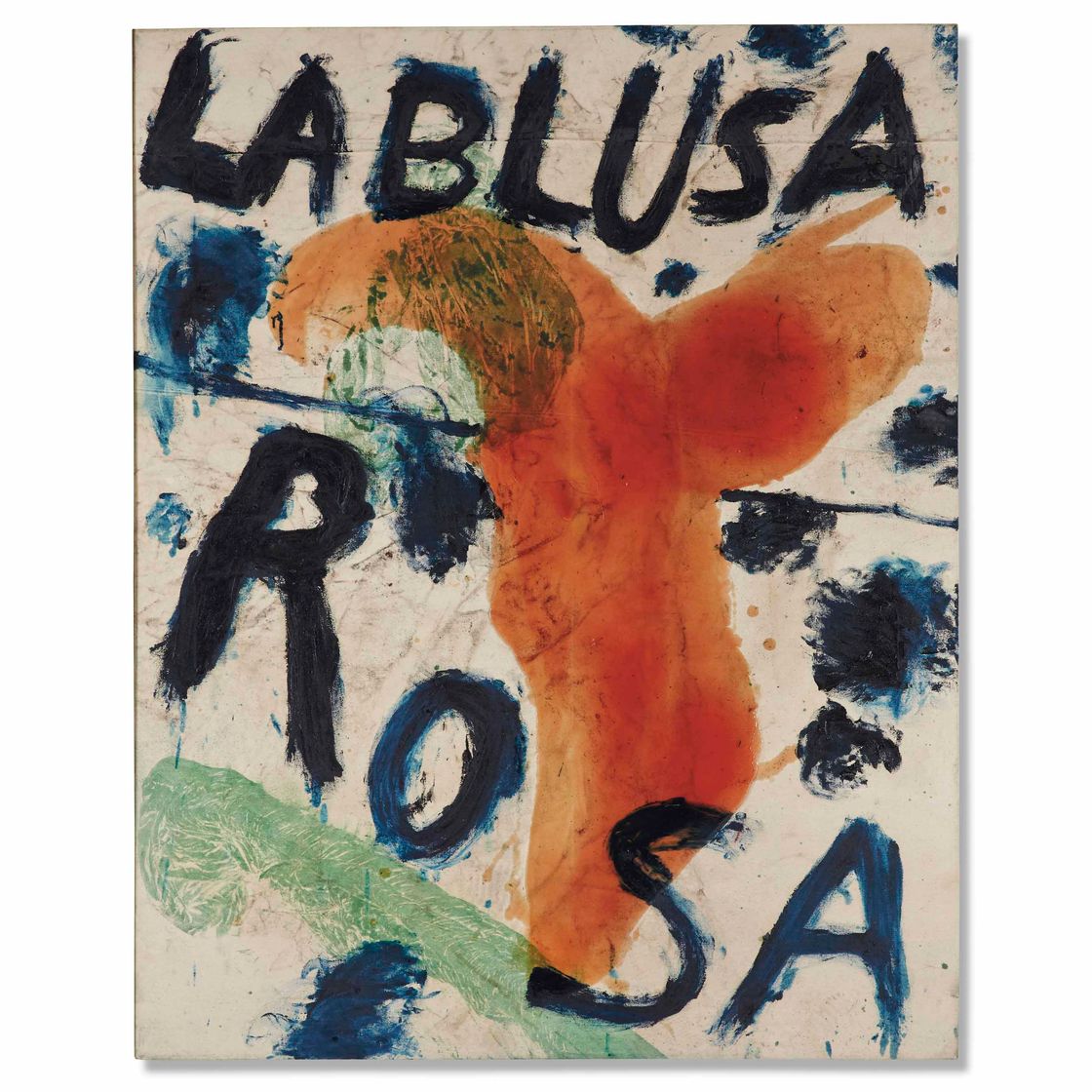 Julian Schnabel — Красная роза