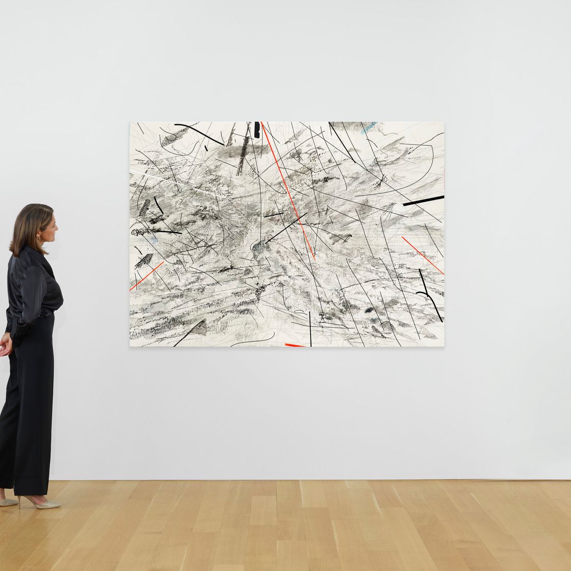 Julie Mehretu — Синяя магия, изображение 3