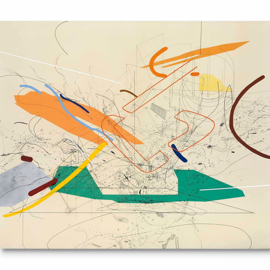 Julie Mehretu — Без названия 1