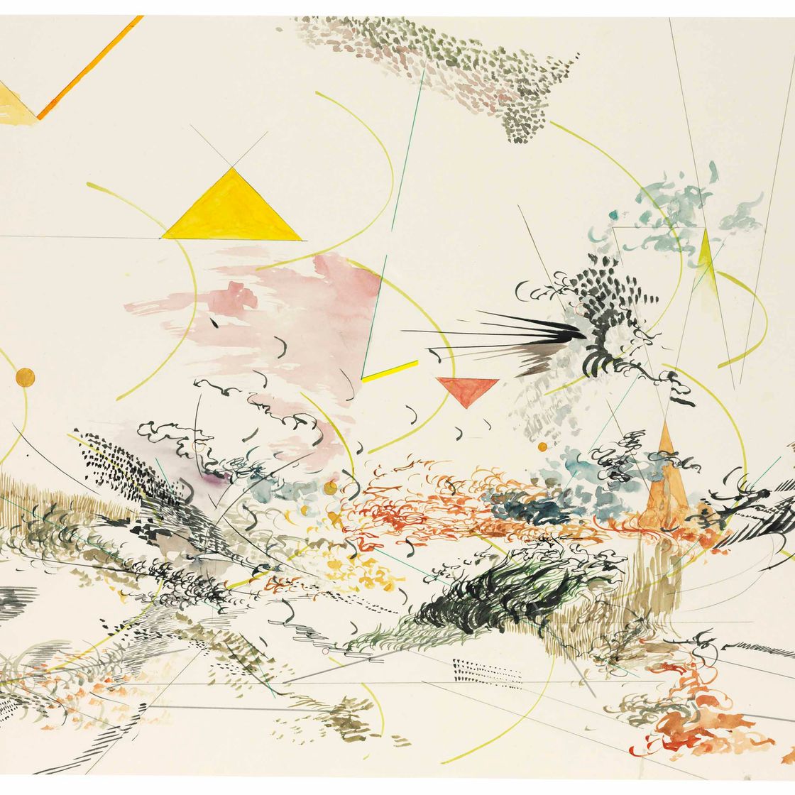 Julie Mehretu — Без названия