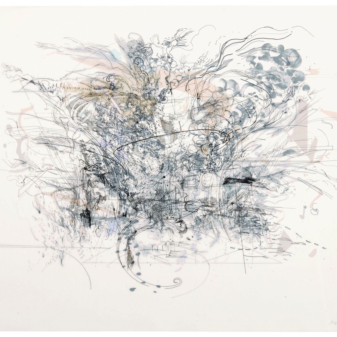 Julie Mehretu — Разбойничье восхождение