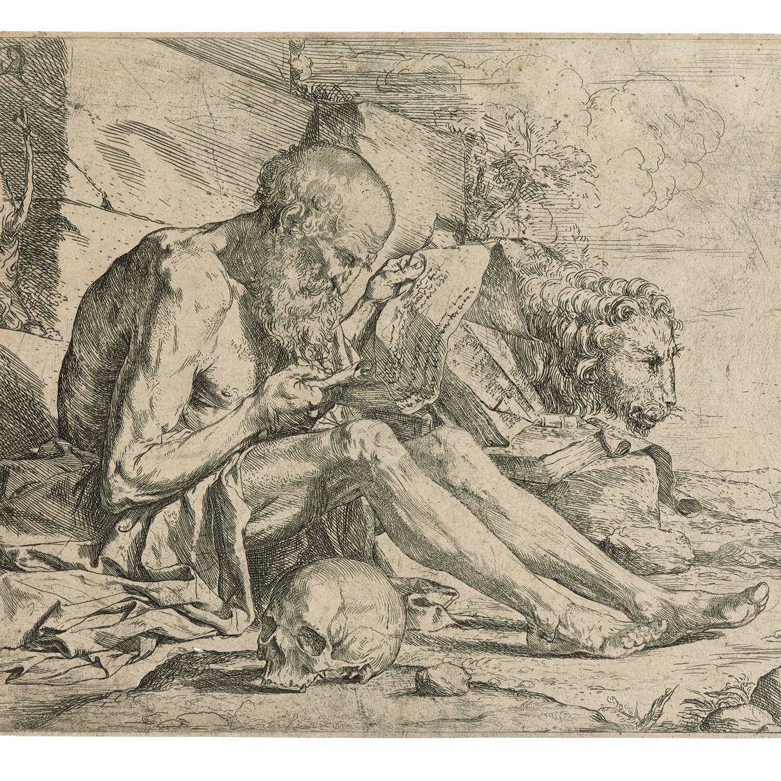 Jusepe de Ribera — Чтение святого Иеронима