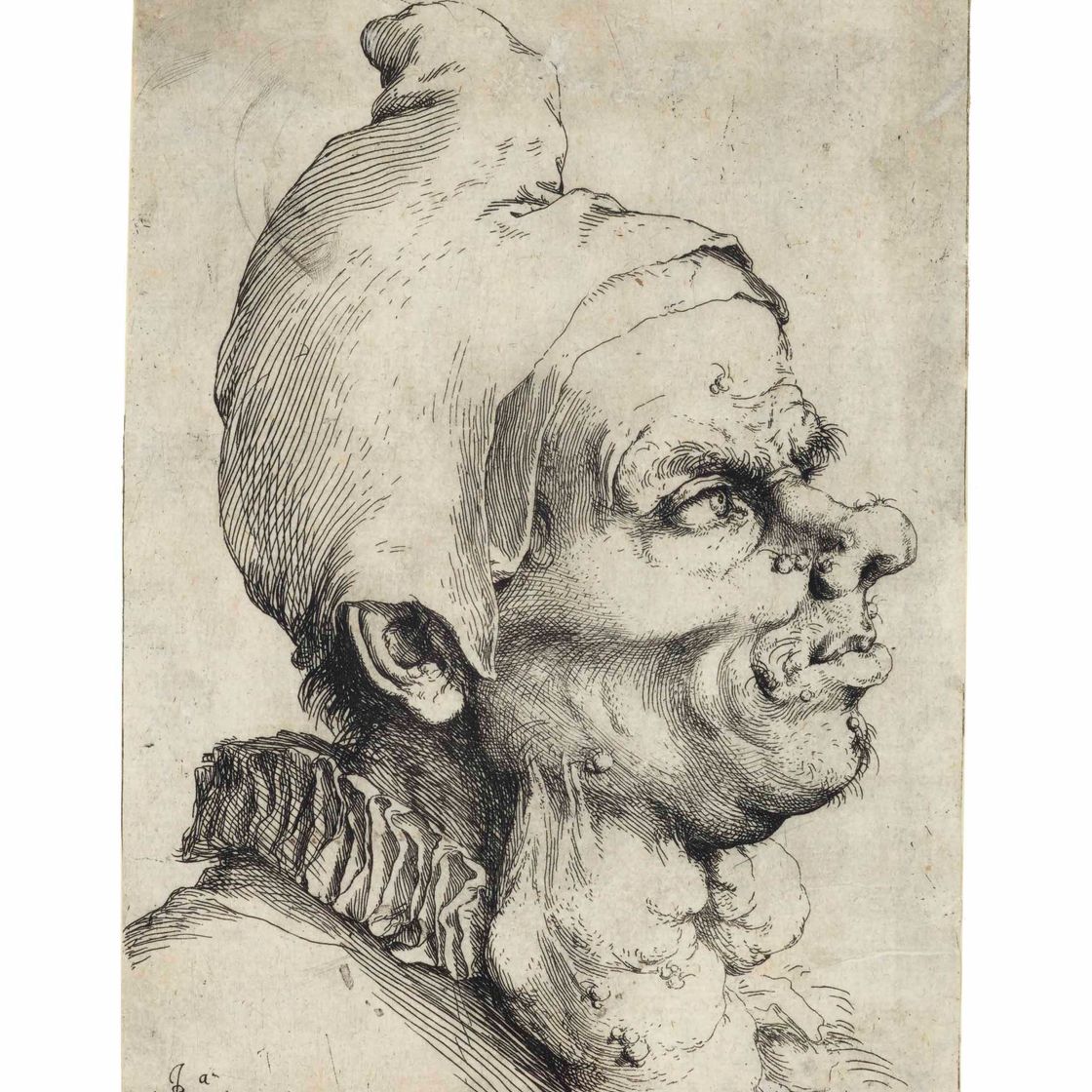 Jusepe de Ribera — Большая гротескная голова