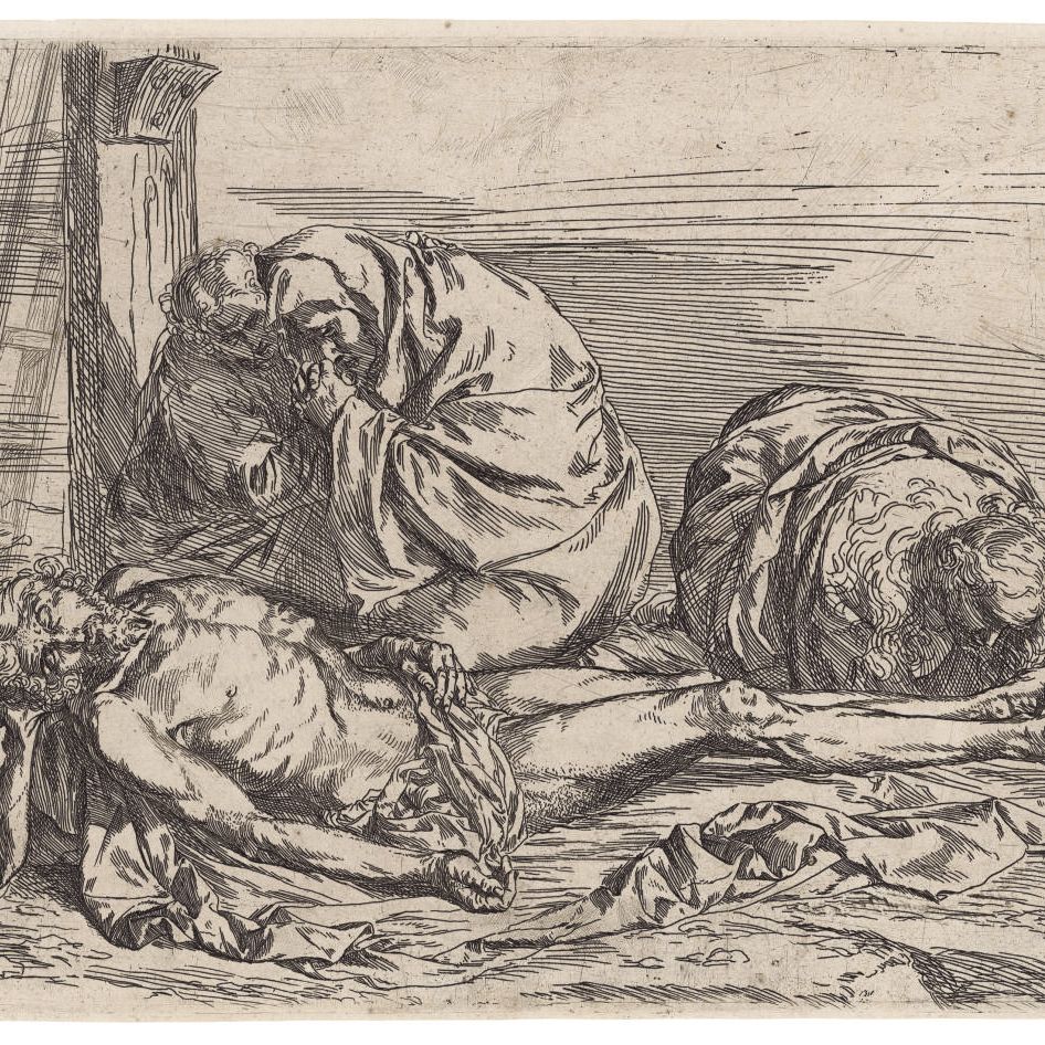 Jusepe de Ribera — Плач (ч. 1; Браун, 17)