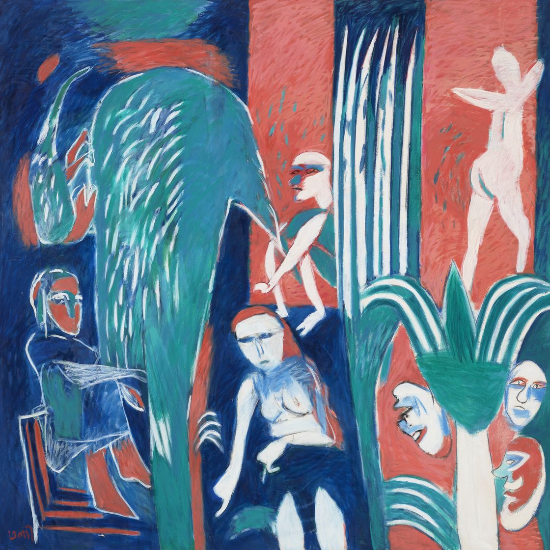 K. G. Subramanyan — Голубой бассейн