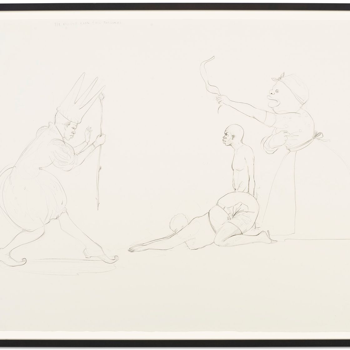 Kara Walker — Без названия (Король негров и его последователи), изображение 2