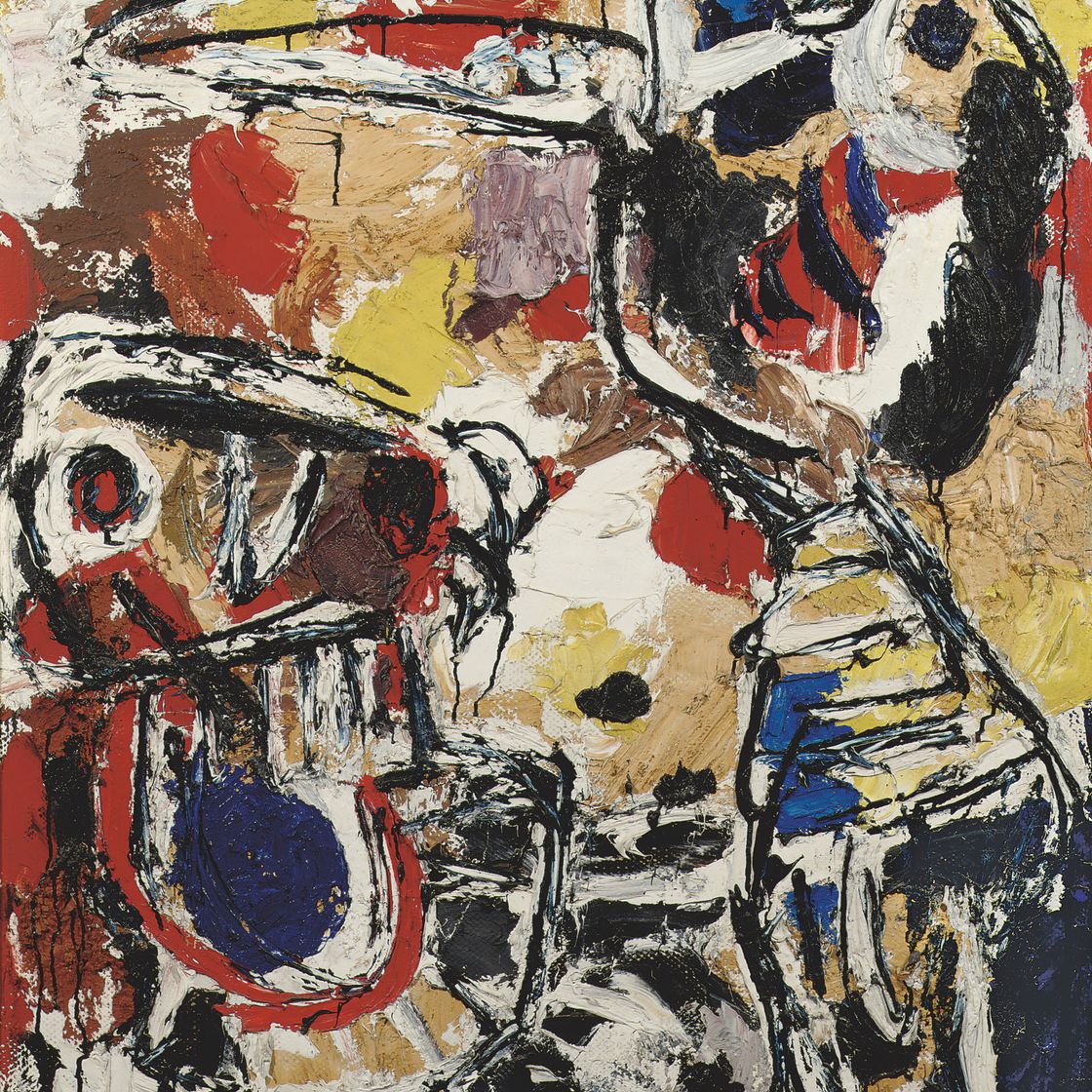 Karel Appel — Двое наедине - Большая птица