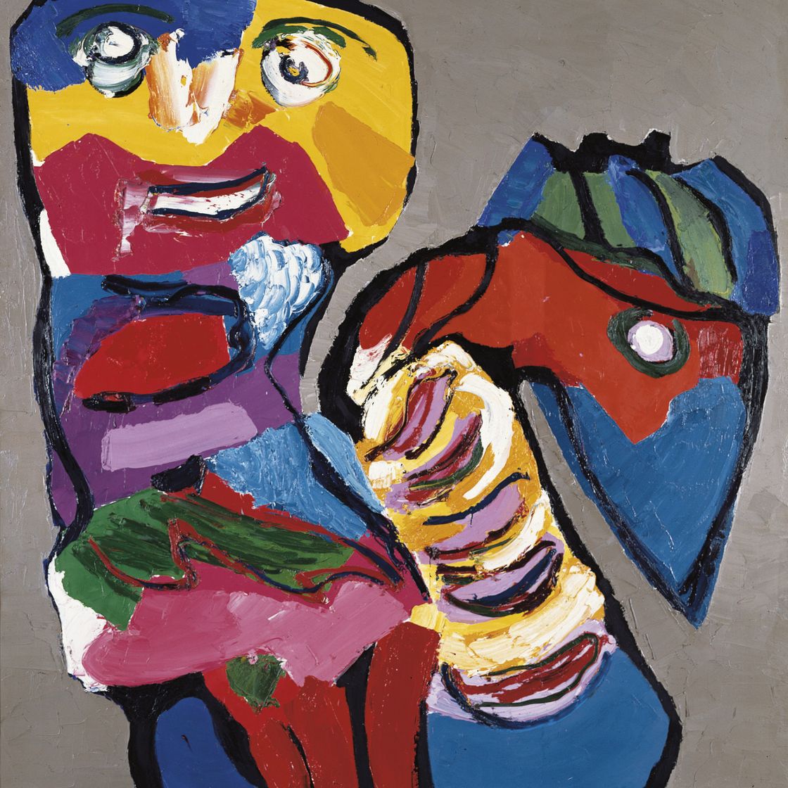 Karel Appel — Женщина и изюминка