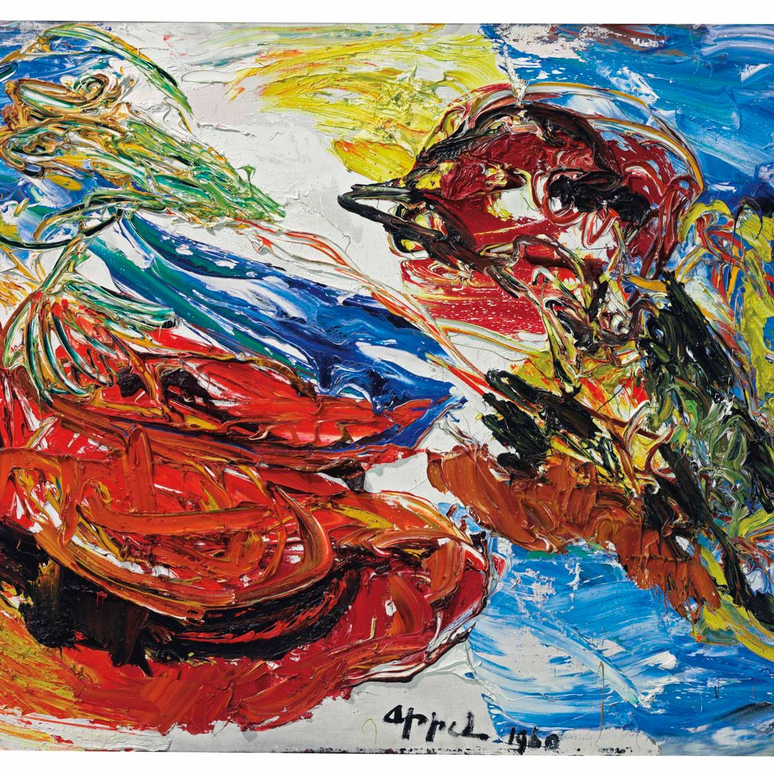 Karel Appel — Милые птицы юности