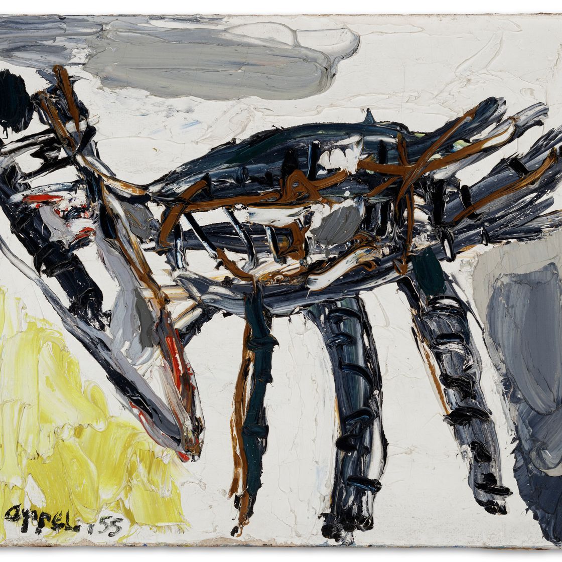 Karel Appel — Без названия (До наступления осени) (Откуда приходит осень), изображение 1