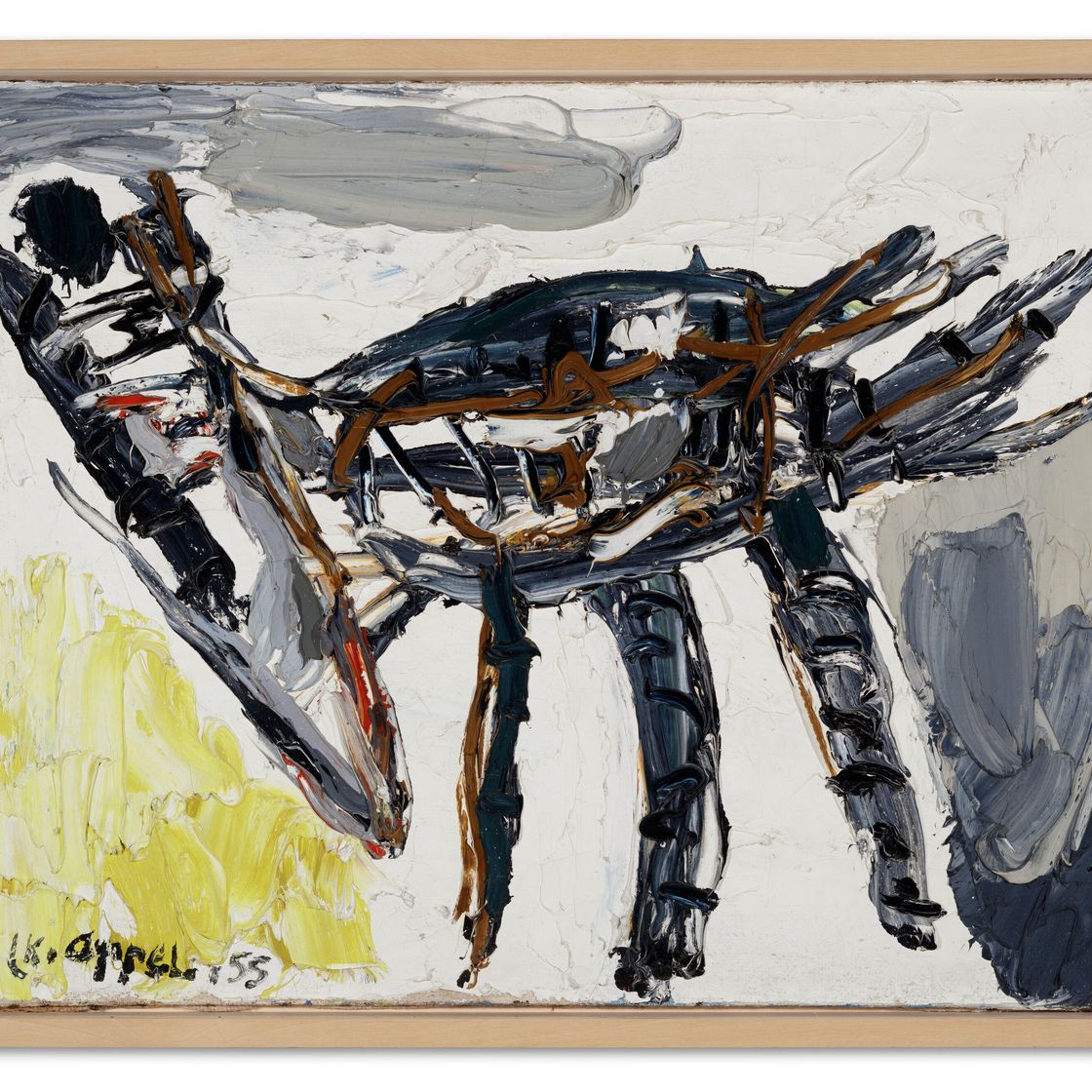 Karel Appel — Без названия (До наступления осени) (Откуда приходит осень), изображение 2