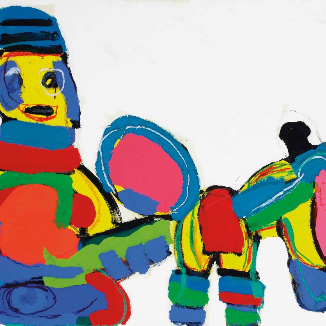 Karel Appel — Личный состав и кавалерия