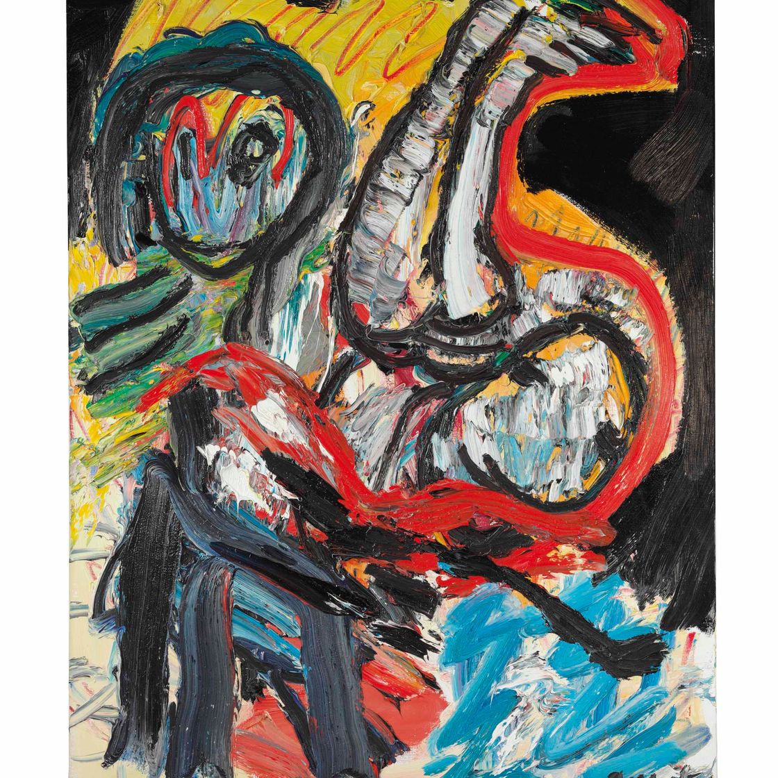 Karel Appel — Композиция без названия
