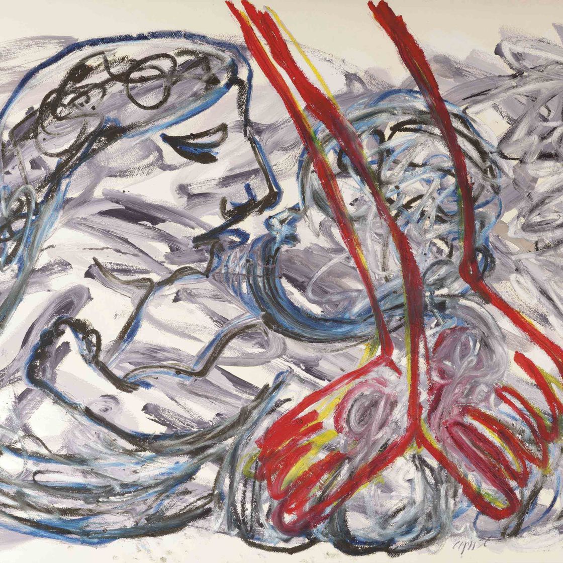 Karel Appel — Без названия (серия "Тоскана")
