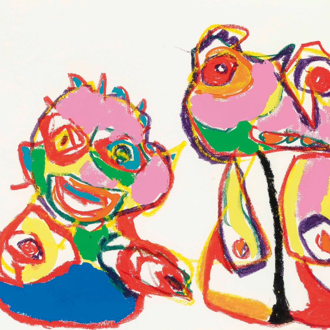 Karel Appel — Цирковая пара