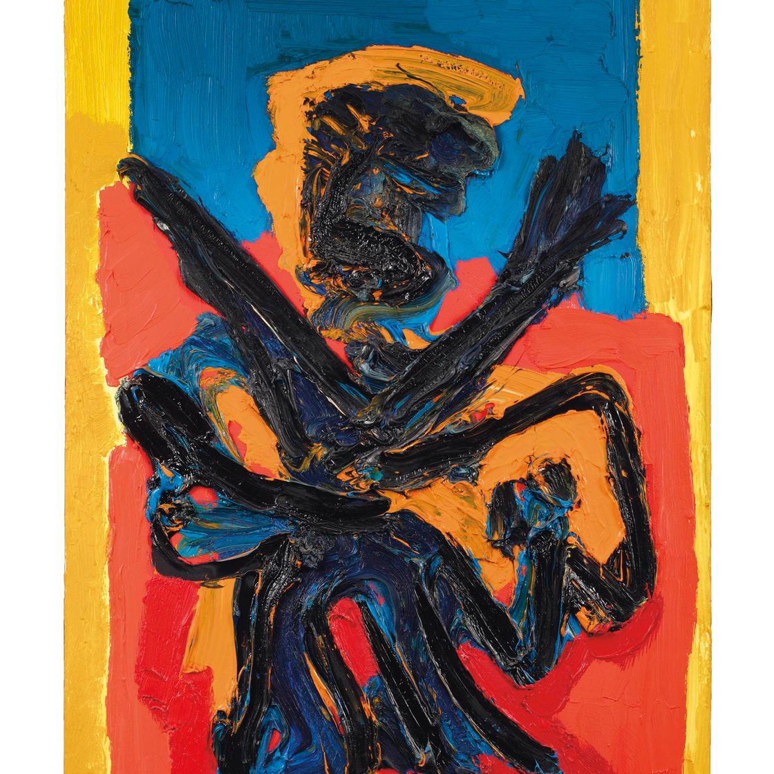 Karel Appel — Всадник на лошади