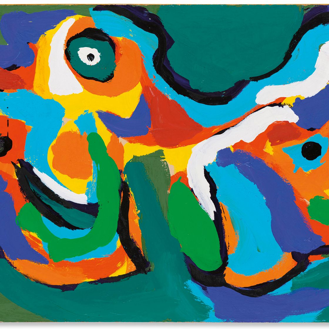 Karel Appel — Ансамбль Тет-а-тет (Две головы вместе)