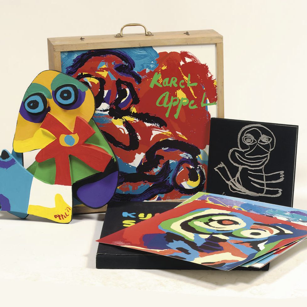 Karel Appel — Кийк, Лиф, Спил познакомились с Карелом Аппелем