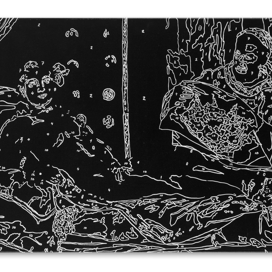 Karel Appel — Геваллен Хофд (Упавшая голова), изображение 4