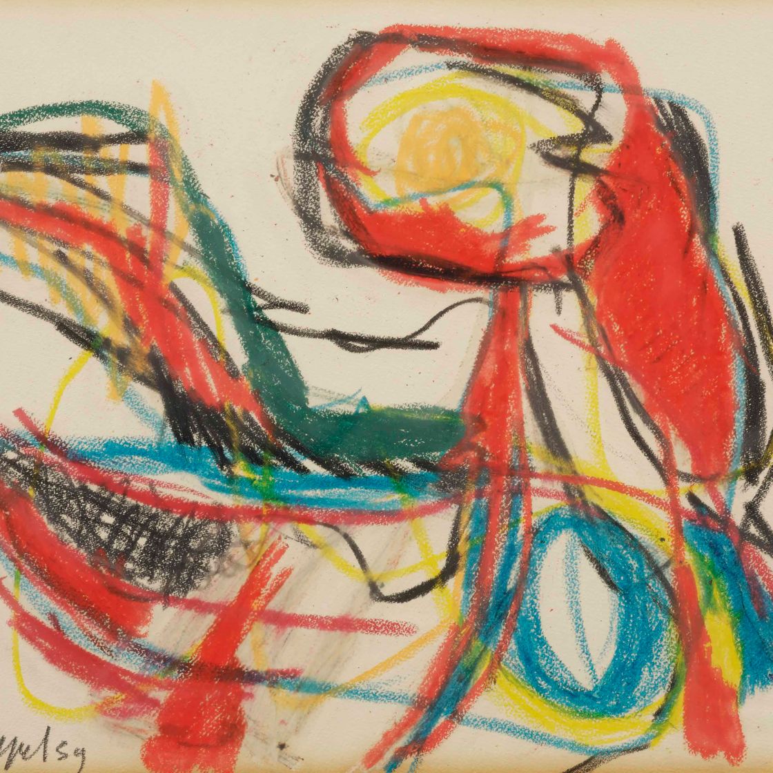 Karel Appel — Женщина-уазо