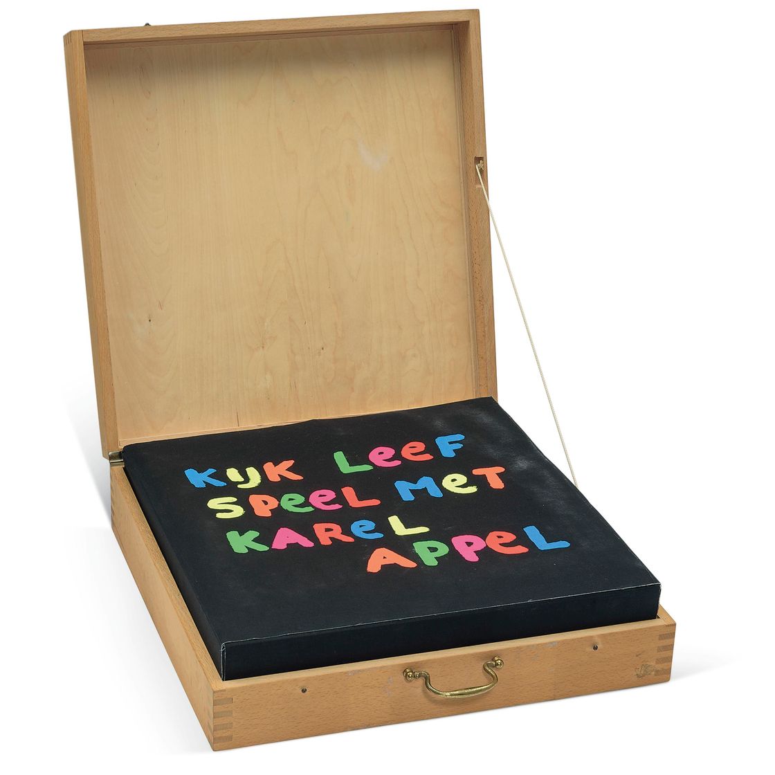 Karel Appel — Кийк Лиф Спил Встретился с Карелом Аппелем, изображение 3