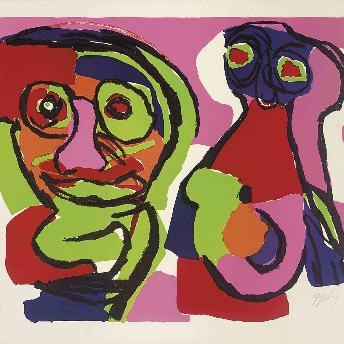 Karel Appel — "Образ Сери", галерея "Ла Хун", Париж, 1969