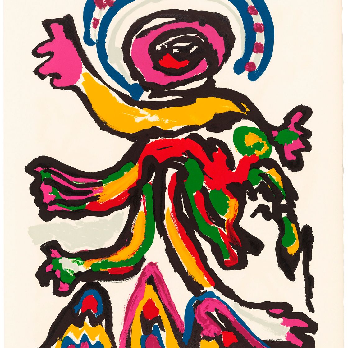 Karel Appel — Кеннет Уайт - Тантрика 2