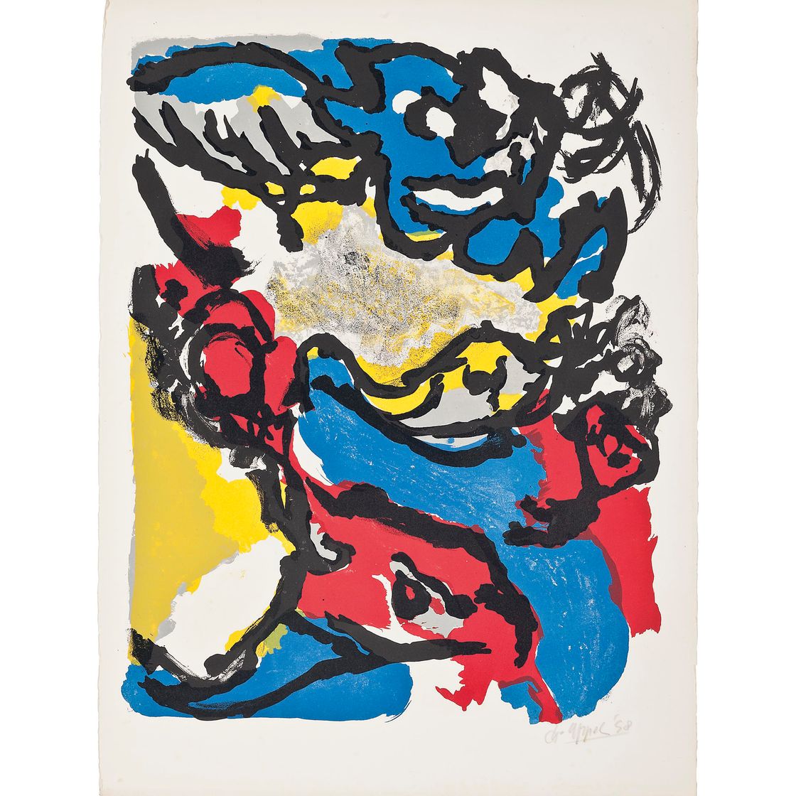 Karel Appel — Композиция