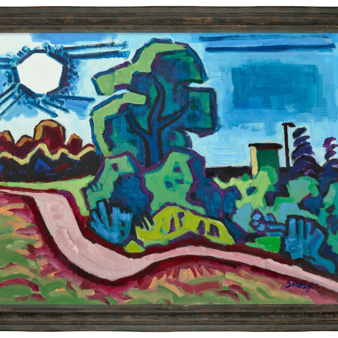 Karl Schmidt-Rottluff — Вайссе-Зонне-ам-Бандамм, изображение 2