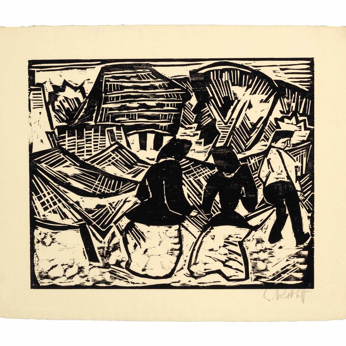 Karl Schmidt-Rottluff — Бей дей Нетцен