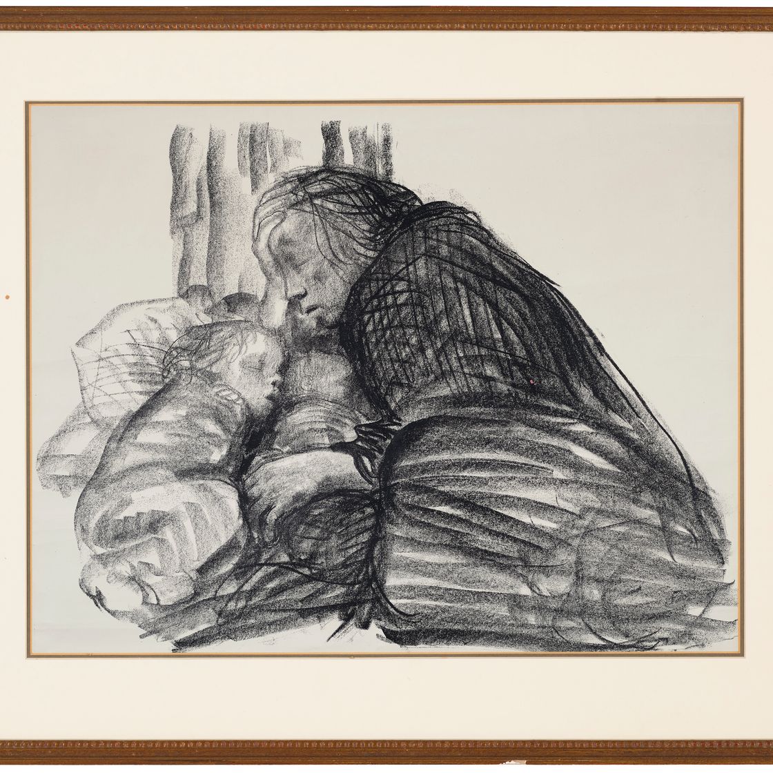 Käthe Kollwitz — Три гравюры художника, изображение 3