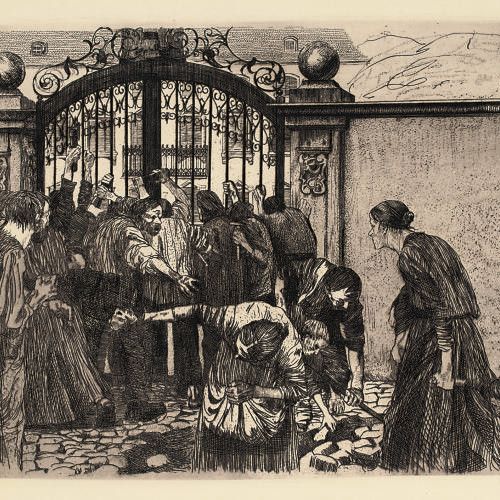 Käthe Kollwitz — Группа из семи поздних впечатлений