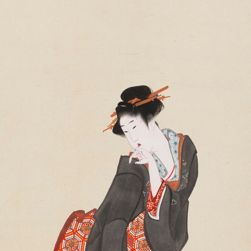 Katsushika Hokusai — Неизменная красота, изображение 1