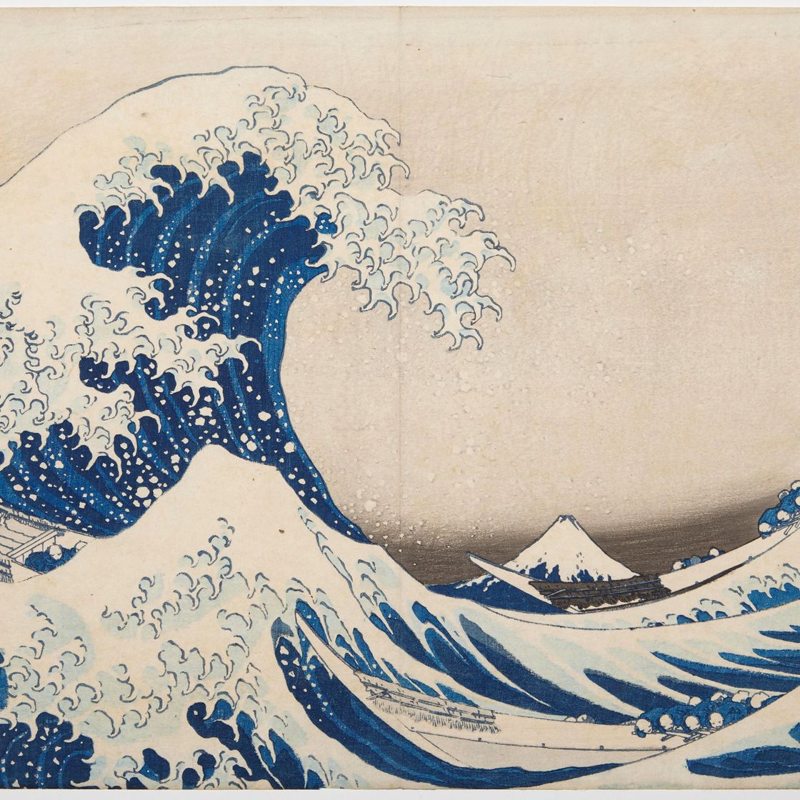 Katsushika Hokusai — Канагава оки нами ура (У подножия Великой волны близ Канагавы)