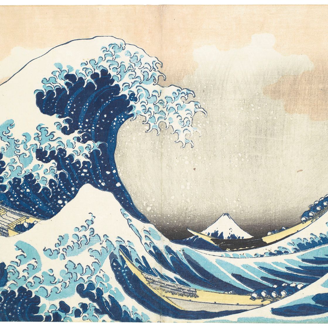 Katsushika Hokusai — Канагава оки нами ура (У источника Великой волны близ Канагавы) [“Великая волна”]