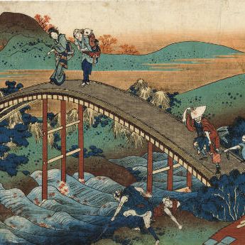 Katsushika Hokusai — КАЦУСИКА ХОКУСАЙ (1760 - 1849) УТАГАВА ХИРОСИГЭ (1797 - 1858)