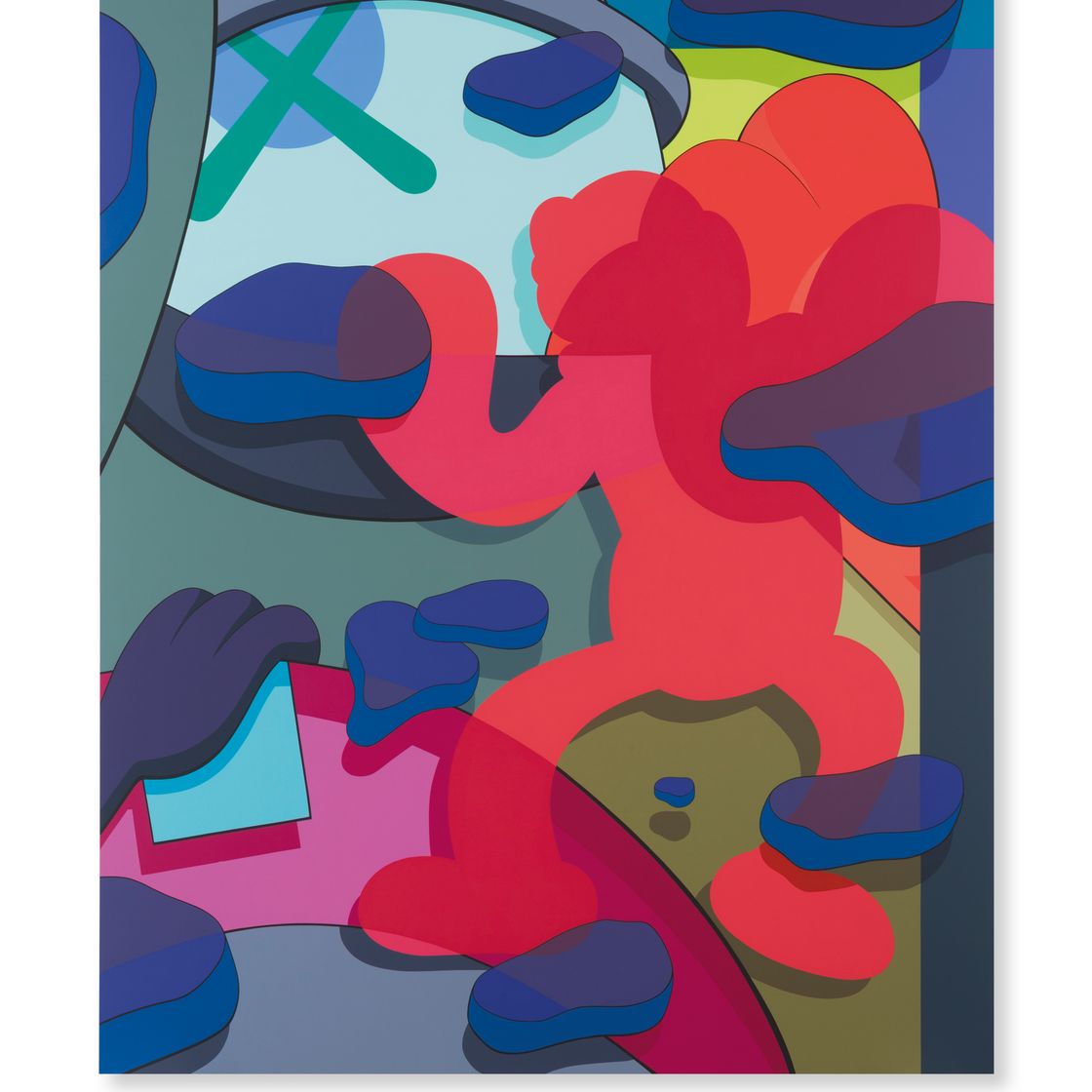 KAWS — Наполовину пустой