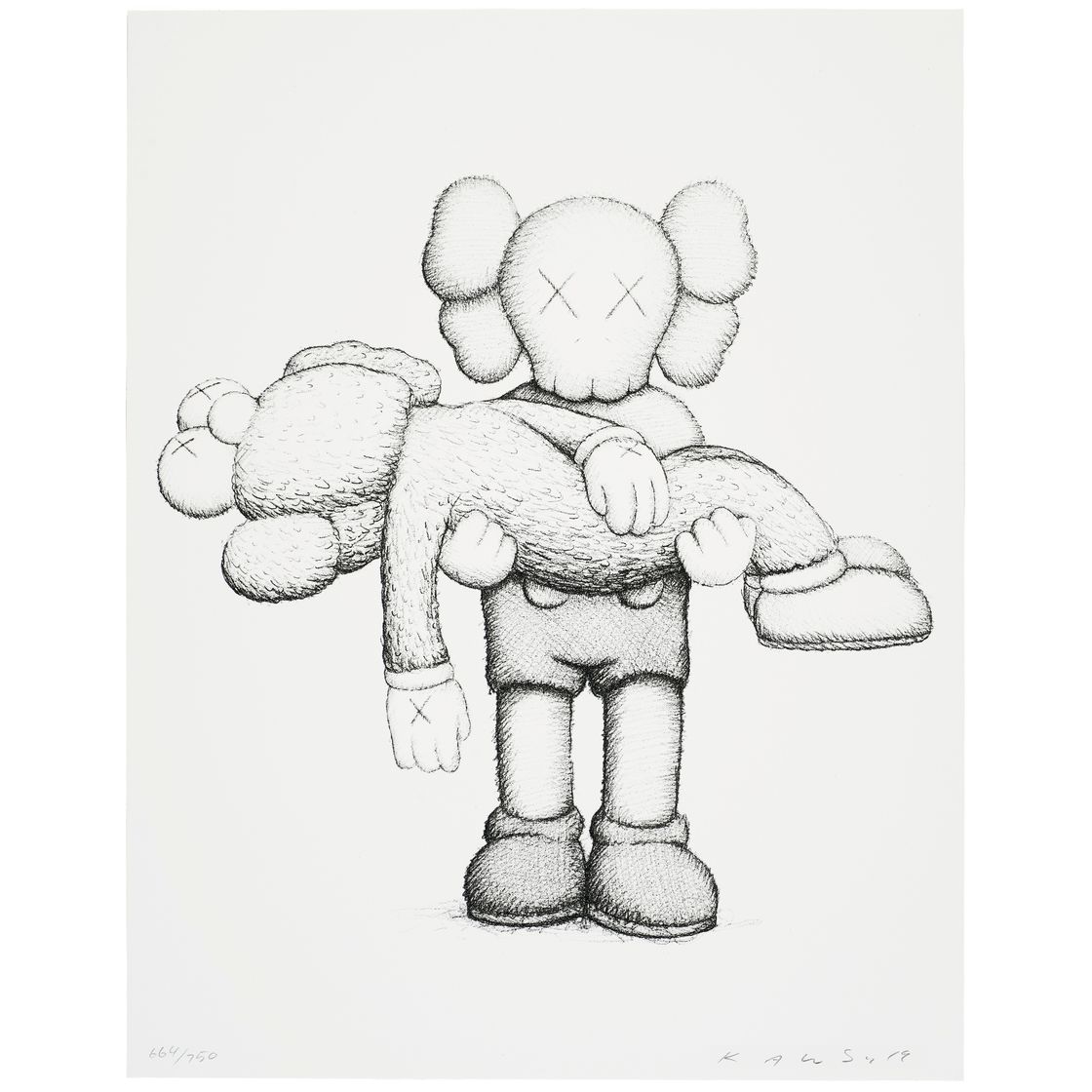 KAWS — Каталог ограниченной серии "ОБЩЕНИЕ В ЭПОХУ ОДИНОЧЕСТВА"