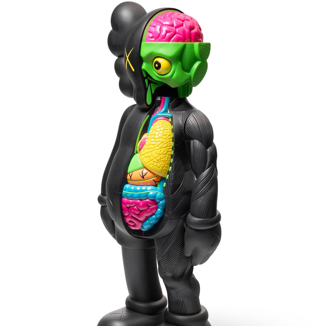 KAWS — ЧЕТЫРЕХФУТОВЫЙ ПРЕПАРИРОВАННЫЙ КОМПАНЬОН (ЧЕРНЫЙ)