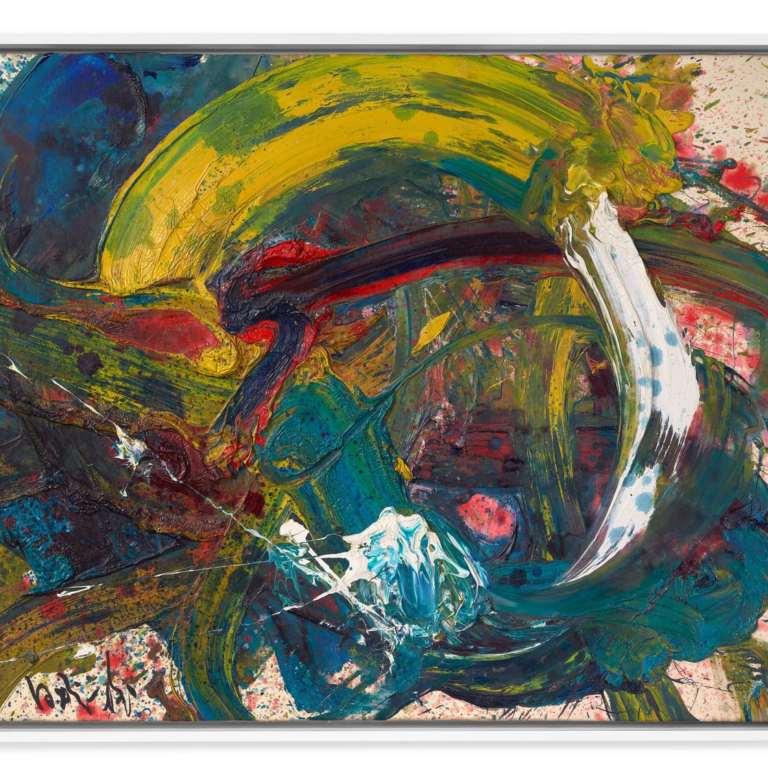 Kazuo Shiraga — Без названия T33, изображение 2
