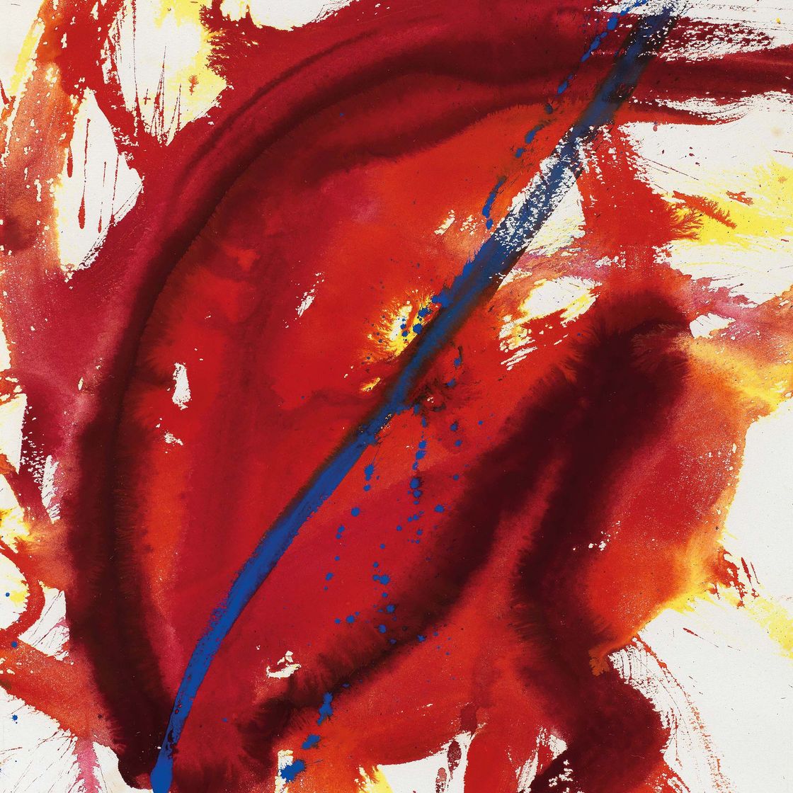 Kazuo Shiraga — Аканегумо (Красное облако Марены)