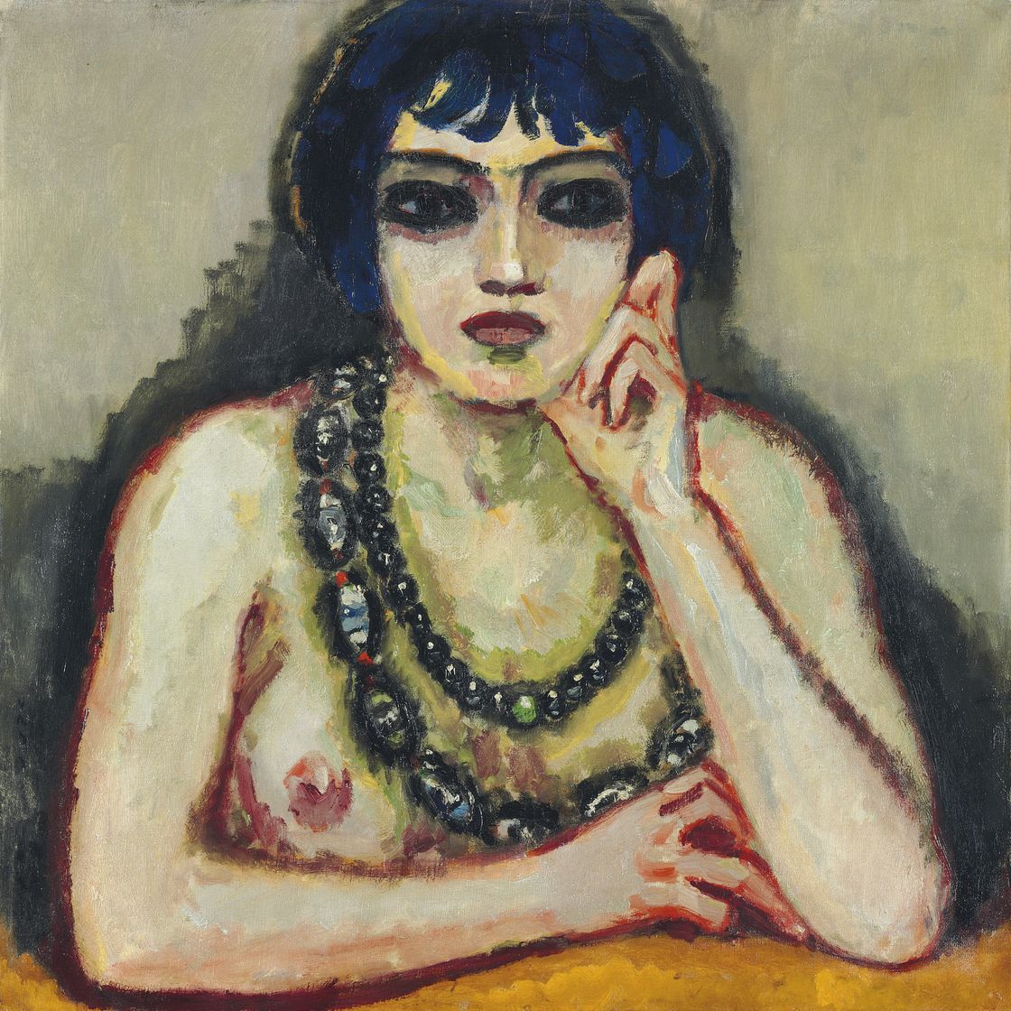 Kees van Dongen — Женщина с двумя угольщиками