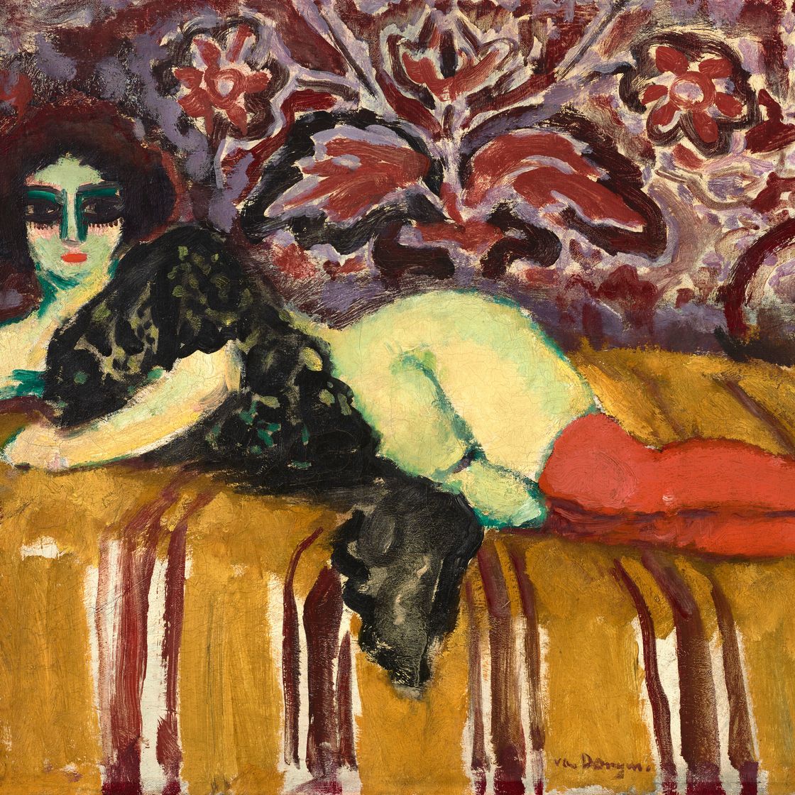 Kees van Dongen — Ну, а ля мантилья - это австралийский диван по модели, изображение 1