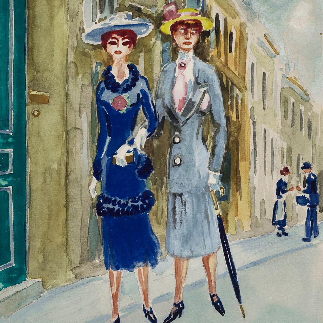 Kees van Dongen — Альбертина с душами (в поисках лучшей жизни), изображение 1